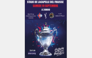 COUPE DE FRANCE - SAMEDI 19 SEPTEMBRE 2020