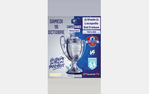 COUPE DE FRANCE  SCC / RC VICHY  16/10/2021 à 19H00