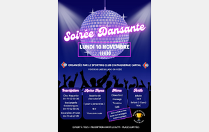 SOIREE DANSANTE organisée par le club