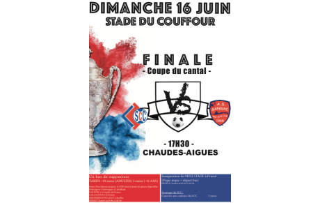FINALE DE LA COUPE DU CANTAL