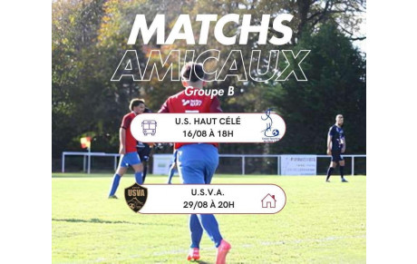 GROUPE B - REPRISE DES ENTRAINEMENTS DE PREPARATION ET MATCHS AMICAUX.